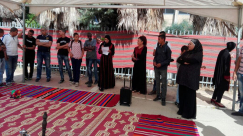 بالصور: يوم احياء التراث البدوي في مدرسة درور الثانوية بمدينة الرملة 