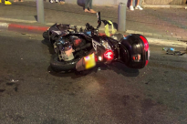  مصرع راكب دراجة نارية بحادث في تل ابيب 