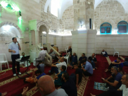 محاضرة في المسجد الكبير باللد بعنوان "ترشيد الاستهلاك" للاستاذ غسان صالح