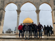 بالصور: ابن يافا السيد سعيد أبو العافية يستضيف بطل العالم في الملاكمة "حبيب محمدوف"