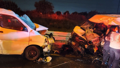 إصابة 17 شخصًا بينهم 4 جراحهم خطرة بحادث طرق على شارع 6