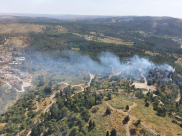 بسبب الأجواء الحارّة، اندلاع حريق هائل في أحراش "هناسي" شمالي القدس