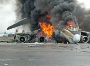 تحطم طائرة تقل 81 شخصا في كولومبيا بينهم فريق كرة برازيلي