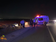 منتصف الليلة - اصابة شابين من يافا بحادث طرق في اشدود 