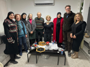 وفد من جمعية "تَغ مئير" في زيارة لمنزل عائلة حنان خيمل في يافا