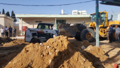  بالفيديو: بدء العمل في ترميم ساحة المسجد العمري الكبير في الرملة 