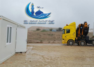 الهيئة الاسلامية تتبرع باسم أهالي يافا ببيت متنقل قيمته 20 ألف شيكل لأهالي ام الحيران 