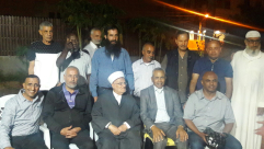 الرملة : وفد مقدسي برئاسة الشيخ عكرمة صبري في ضيافة الحاج كريّم الجاروشي