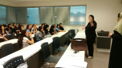 بالصور: لجنة التربية والتعليم التابعة للهيئة الاسلامية تُطلق مشروع "التميز بلغتنا" لطلاب الثانوية