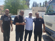 صور: عودة آخر فوجين من معتمري اللد - الرملة الى البلاد