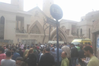 مقتل 13 وإصابة 42 بانفجار استهدف كنيسة في مصر