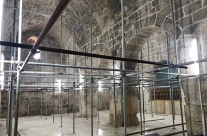 أعمال ترميم وصيانة في المصلى المرواني بالمسجد الأقصى