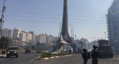 مصادر: اصابة جندي بعملية دهس قرب رام الله 