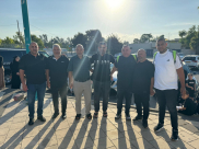 اللد: انطلاق أولى قوافل حجاج بيت الله الحرام 