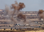 سقوط 5 قذائف - الجيش الاسرائيلي يقصف 3 مدافع للجيش السوري