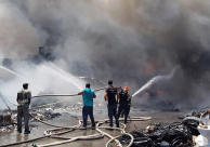 بالفيديو: حريق كبير في شفاعمرو واخلاء بيوت 