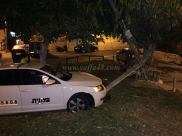   بالصور: 3 اصابات طفيفة بحادث طرق متسلسل في مدينة يافا 