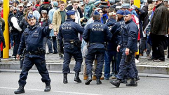 حالة استنفار في بروكسل واغلاق محطات المترو