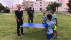  صور: فعاليات للأطفال والشبيبة في حي الجبلية بمدينة يافا 