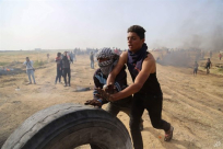 غزة: الفلسطينيون يستعدون للزحف الى الحدود