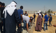 النقب: انطلاق أعمال معسكر العمل التطوعي في قرية بئر الحمام