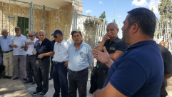 مجموعة من مركز روايتنا من ام الفحم في زيارة الى مدينتي اللد والرملة 