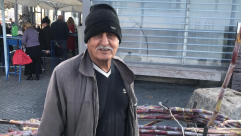 شاهد: بائع القصب في ميناء يافا 