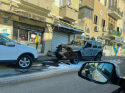 يافا: احتراق مركبة في شارع ييفت فجر اليوم