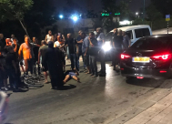 بالصور: اصابة متوسطة لطفل بحادث دهس في مدينة اللد 