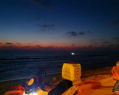  بالفيديو: أعمال بحث وتمشيط عن غريق قرب مسجد حسن بك شمال يافا