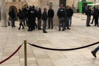 توتر في الأقصى عقب اغلاق أبواب "قبة الصخرة" والاعتداء على الشيخ الكسواني