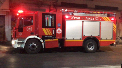 اللد: حريق داخل أحد البيوت في المدينة ولا أنباء عن اصابات