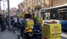  يافا: إصابة متوسطة لسيدة بحادث دهس بالمدينة