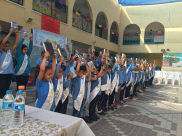 اللد : مدرسة الزهراء الابتدائية تحتفل بتكريم حفظة القران الكريم