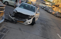 يافا: اصابة طفيفة لسيدة اثر حادث طرق بين مركبتين 