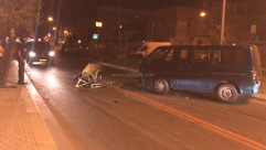 بالصور: إصابة متوسطة لراكب دراجة كهربائية بحادث دهس بيافا 