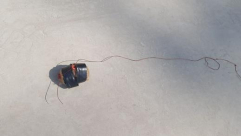 الشرطة تعالج بالونا حارقا وصل إلى منطقة الرملة