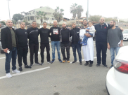  بالصور: إنطلاق حافلة معتمري مدينة يافا الى الديار الحجازية لأداء عمرة الشتاء 