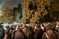 آلاف المصلين يؤدون صلاة الفجر في الأٌقصى