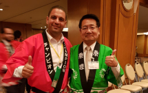 السيد وليد سكسك من يافا يُشارك في مسابقة عالمية لشركة تويوتا في اليابان