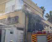 3 اصابات بحريق داخل أحد المنازل في مدينة يافا 