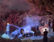 مصرع شخصين واصابة آخرين بحادث طرق مروّع على مفرق المكر 