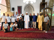 بالفيديو: صلاة عيد الأضحى المبارك من مسجد حسن بك في مدينة يافا 