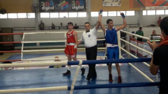  اللد : الملاكم الصاعد صافي شعبان بطل اسرائيل للمرة الرابعة لوزن 56 كغم 