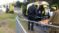  بالصور: مصرع سائق دراجة نارية بحادث طرق شرق مدينة يافا 