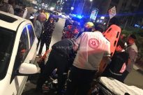  اصابة متوسطة لراكب دراجة بحادث دهس في اللد 