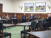 سامي أبو شحادة من يافا يشارك في مؤتمر دولي في لندن حول قانون القومية