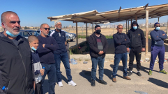 فيديو: وقفة تضامنيّة لأهالي يافا مع الشيخ رائد صلاح من أمام سجنه