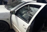 اصابة طفيفة بحادث طرق بين شاحنة ومركبة في مدينة اللد