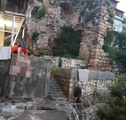 دير الأسد:  اصابات اثر انهيار جزء من مبنى من أربعة طوابق